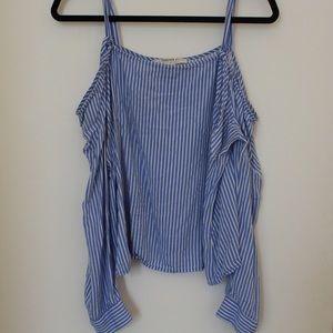 Forever21 cold shoulder top